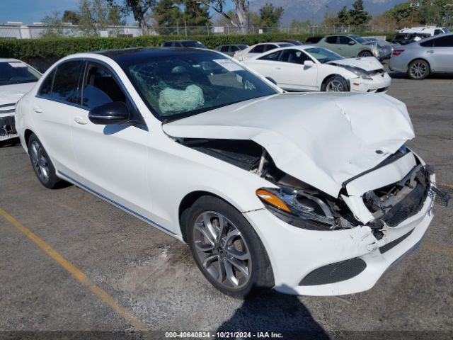 MERCEDES-BENZ C-CLASS 2018 wddwf4jb5jr389513