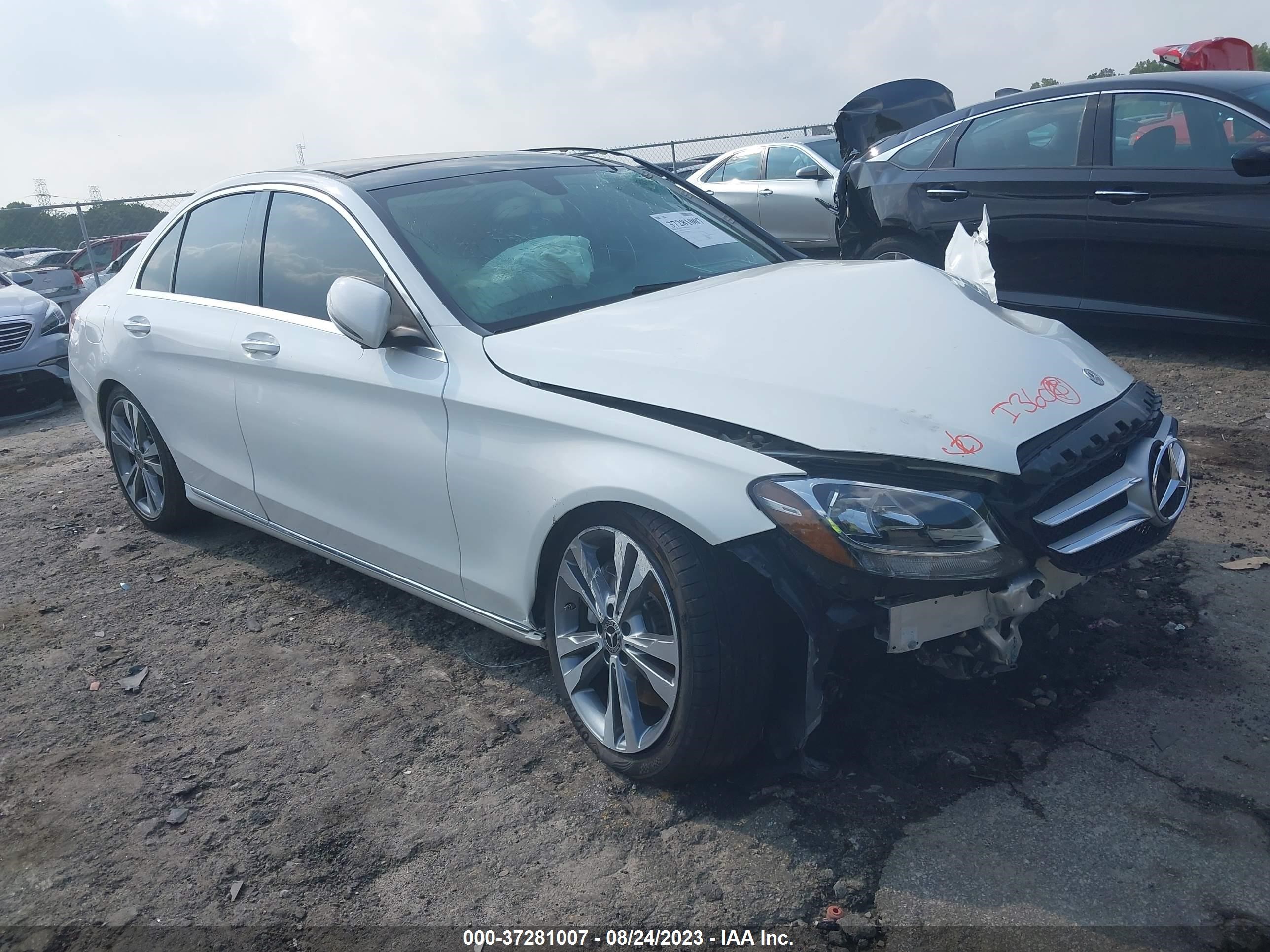 MERCEDES-BENZ C-KLASSE 2018 wddwf4jb5jr410411