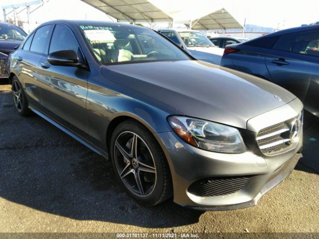 MERCEDES-BENZ C-CLASS 2018 wddwf4jb6jr314772