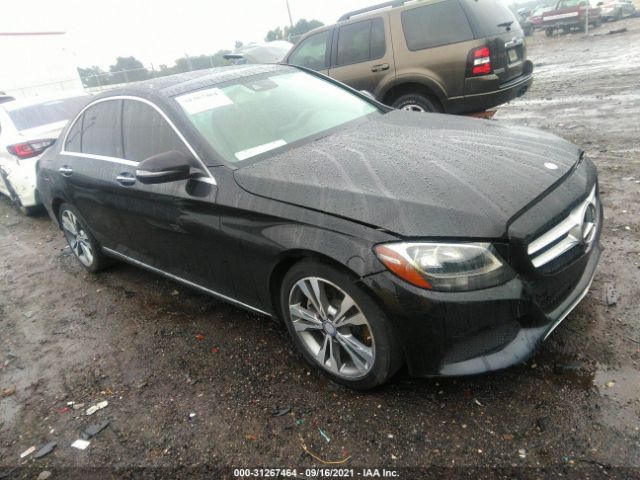 MERCEDES-BENZ C-CLASS 2017 wddwf4jb7hr250087