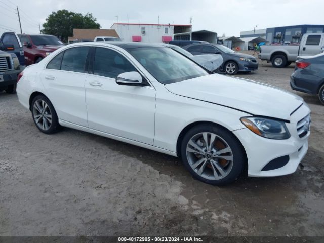 MERCEDES-BENZ C-CLASS 2018 wddwf4jb8jr332240