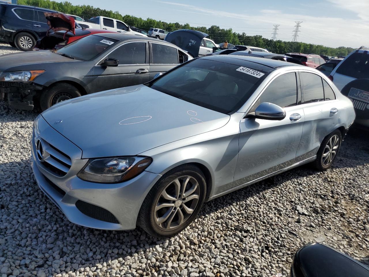 MERCEDES-BENZ C-KLASSE 2016 wddwf4jb9gr134985