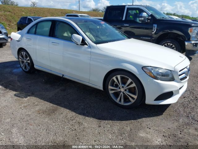 MERCEDES-BENZ C-CLASS 2017 wddwf4jb9hr250074