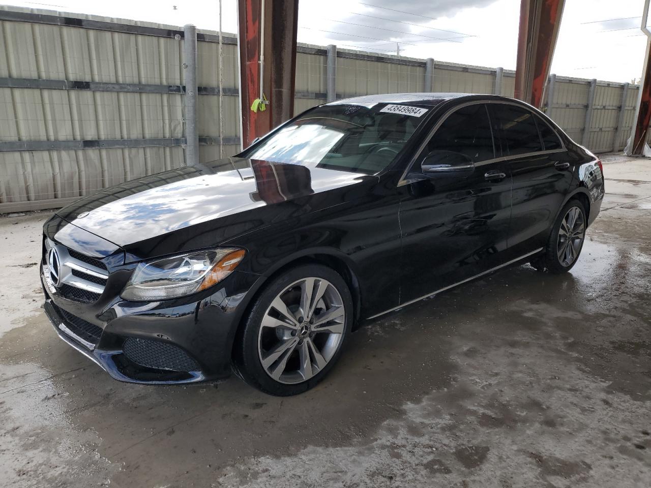 MERCEDES-BENZ C-KLASSE 2018 wddwf4jb9jr386551