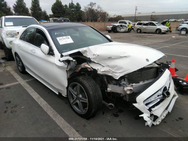 MERCEDES-BENZ C-CLASS 2018 wddwf4jb9jr421556