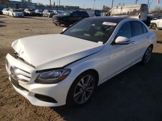 MERCEDES-BENZ C 300 2018 wddwf4jbxjr401459