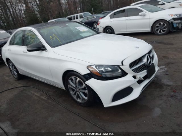 MERCEDES-BENZ C-CLASS 2016 wddwf4kb1gr145641