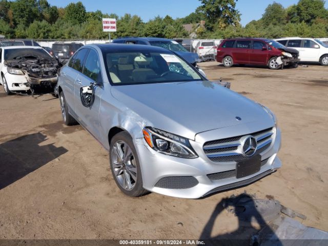 MERCEDES-BENZ C-CLASS 2018 wddwf4kb2jr320325