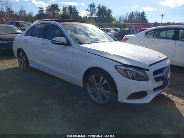 MERCEDES-BENZ C-CLASS 2018 wddwf4kb2jr323774