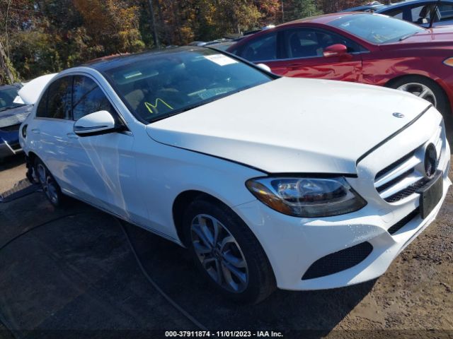 MERCEDES-BENZ C-CLASS 2018 wddwf4kb3jr318728