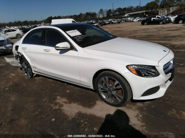 MERCEDES-BENZ C-CLASS 2018 wddwf4kb3jr417288