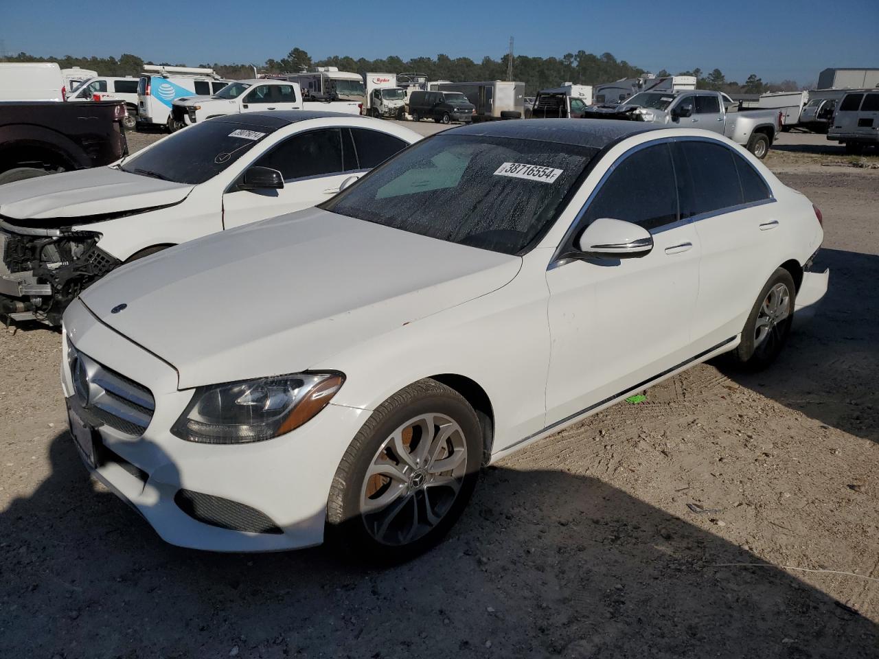 MERCEDES-BENZ C-KLASSE 2018 wddwf4kb4jr375374