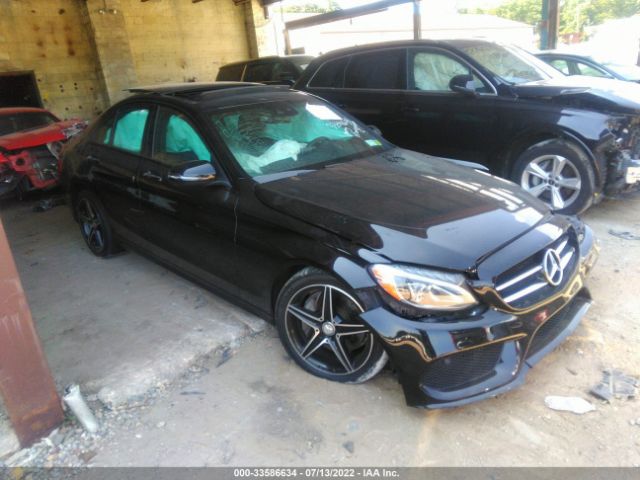 MERCEDES-BENZ C-CLASS 2017 wddwf4kb6hr242707