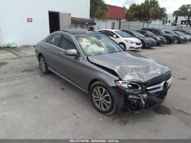 MERCEDES-BENZ C-CLASS 2016 wddwf4kb8gr141523