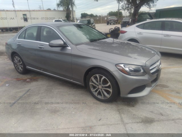 MERCEDES-BENZ C-CLASS 2016 wddwf4kb8gr141683