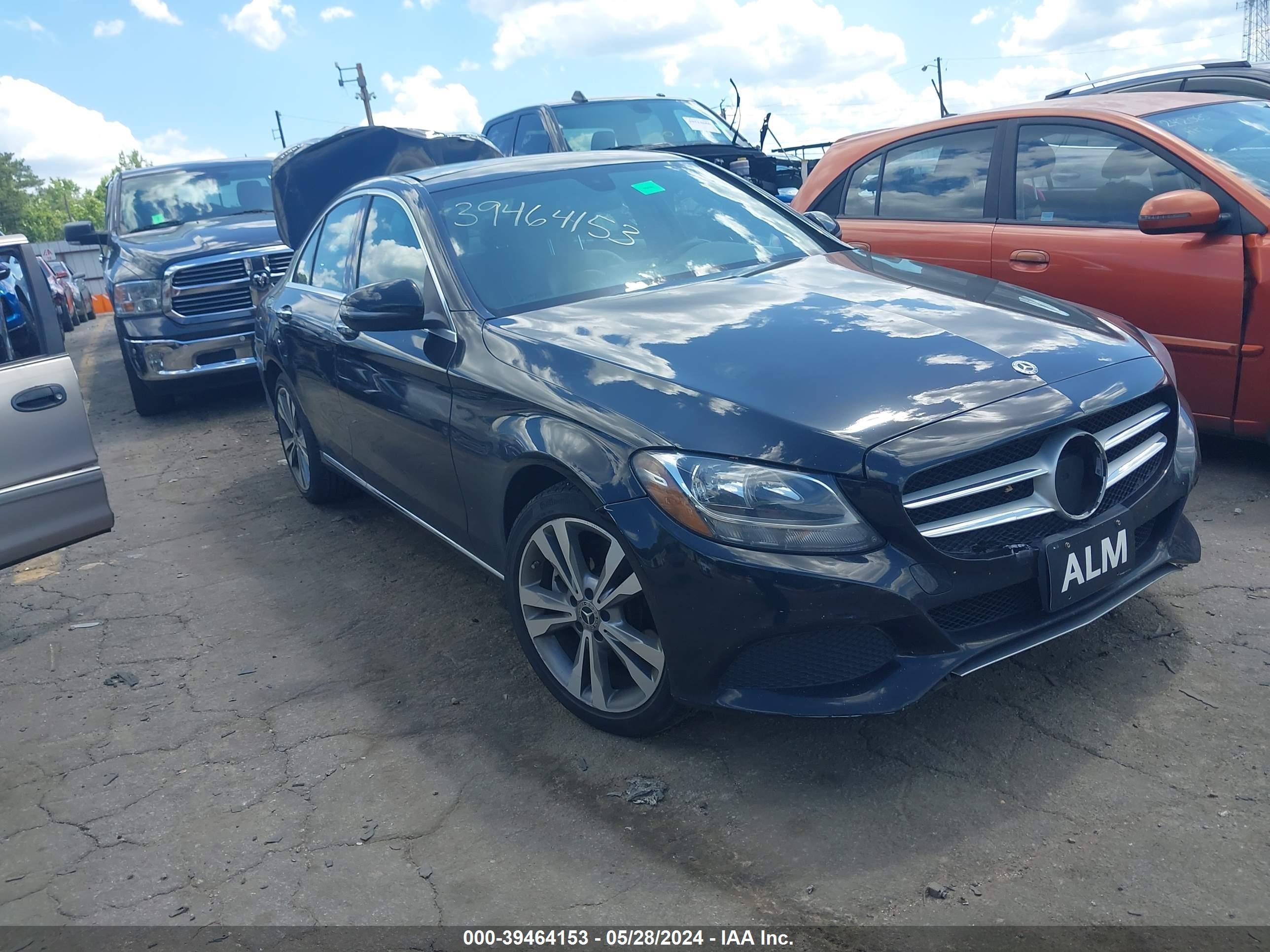 MERCEDES-BENZ C-KLASSE 2018 wddwf4kb8jr400485