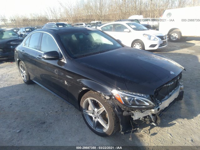 MERCEDES-BENZ C-CLASS 2016 wddwf4kb9gr122317