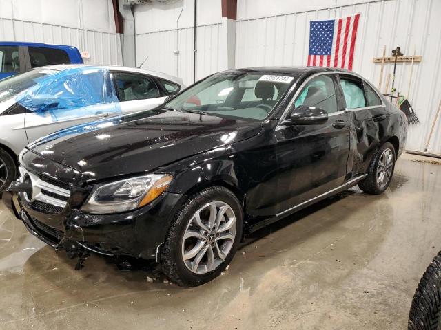 MERCEDES-BENZ C 300 4MAT 2017 wddwf4kbxhr307297