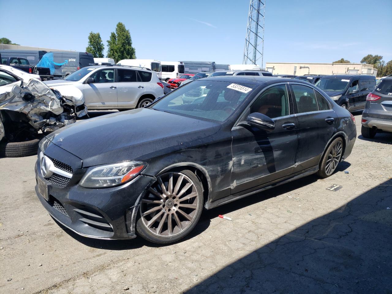 MERCEDES-BENZ C-KLASSE 2019 wddwf8db3kr513816