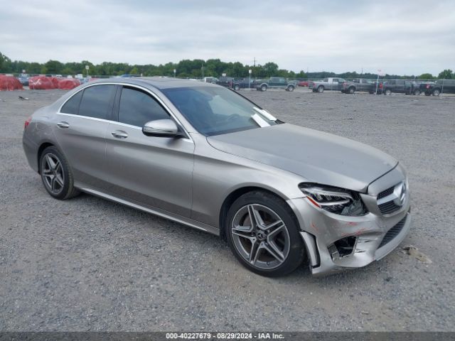 MERCEDES-BENZ C-CLASS 2020 wddwf8eb3lr559906