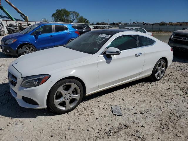 MERCEDES-BENZ C-CLASS 2017 wddwj4jb1hf353716