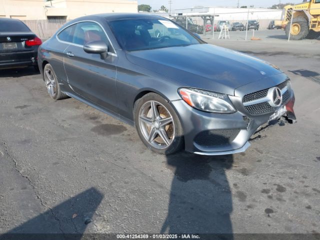 MERCEDES-BENZ C-CLASS 2017 wddwj4jb2hf353031