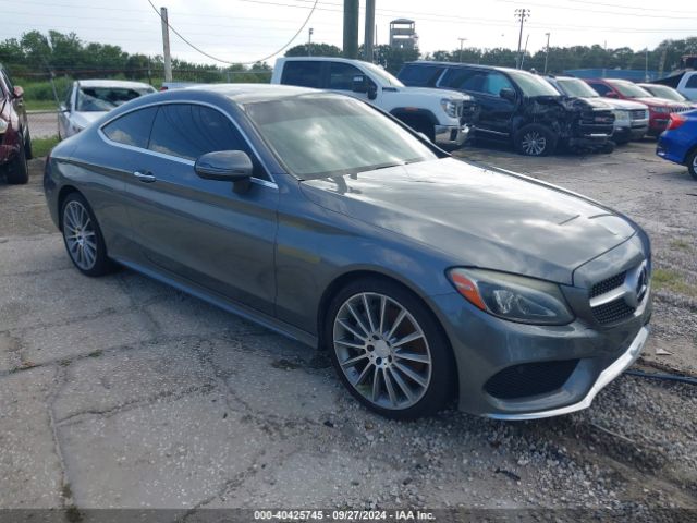 MERCEDES-BENZ C-CLASS 2017 wddwj4jb2hf407542