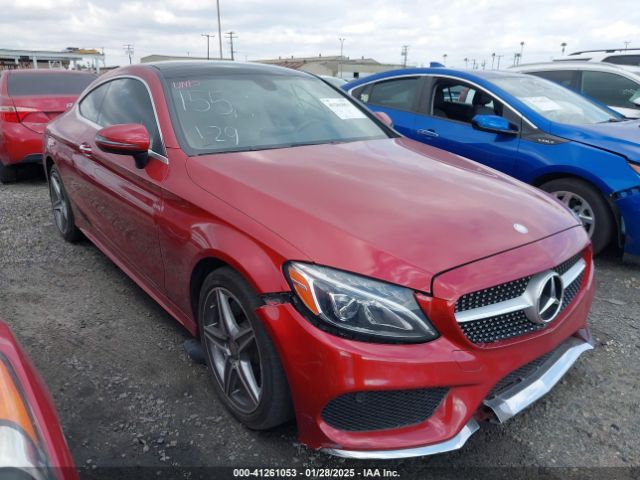 MERCEDES-BENZ C-CLASS 2017 wddwj4jb4hf384166