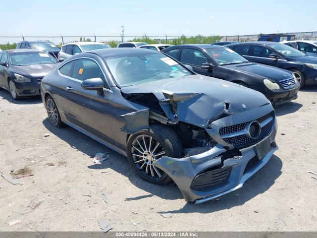 MERCEDES-BENZ C-CLASS 2017 wddwj4jb6hf414123