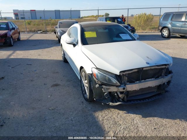 MERCEDES-BENZ C-CLASS 2017 wddwj4jb6hf436591