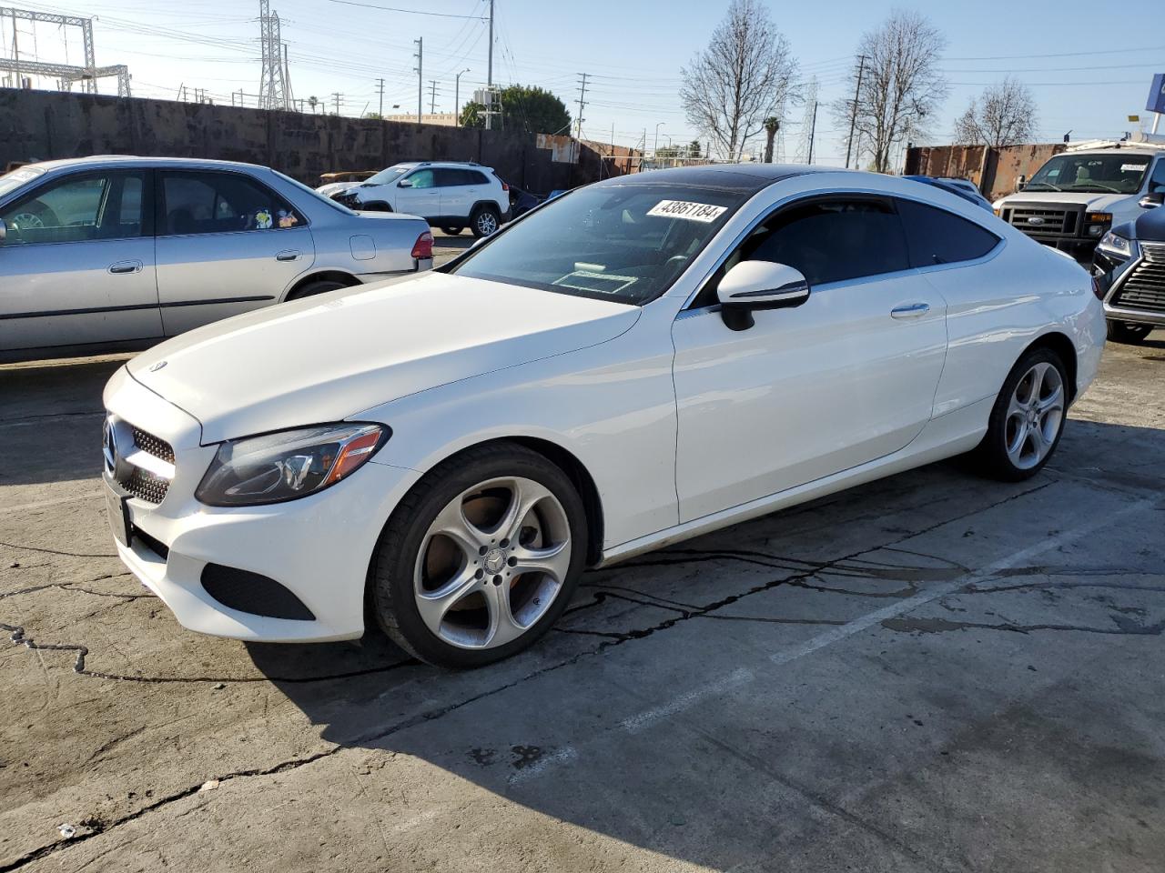 MERCEDES-BENZ C-KLASSE 2017 wddwj4jb8hf384087