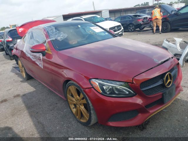 MERCEDES-BENZ C-CLASS 2017 wddwj4jb8hf586654