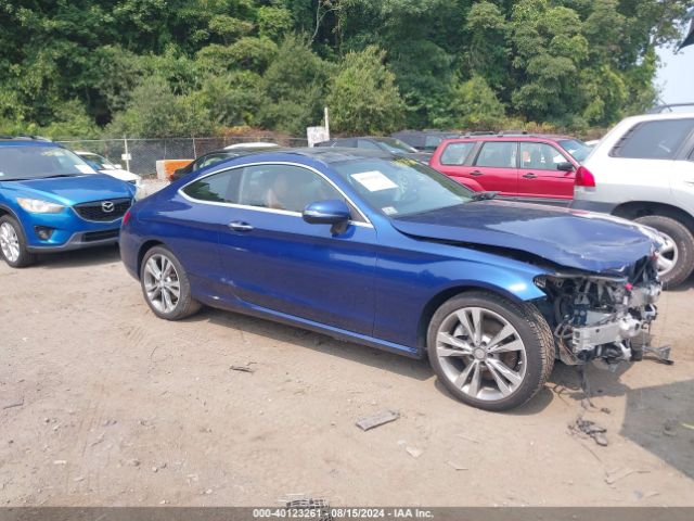 MERCEDES-BENZ C-CLASS 2017 wddwj4kb1hf386682