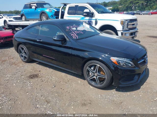 MERCEDES-BENZ C-CLASS 2017 wddwj4kb1hf484286