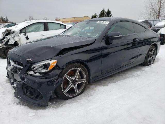 MERCEDES-BENZ C 300 4MAT 2017 wddwj4kb1hf585649