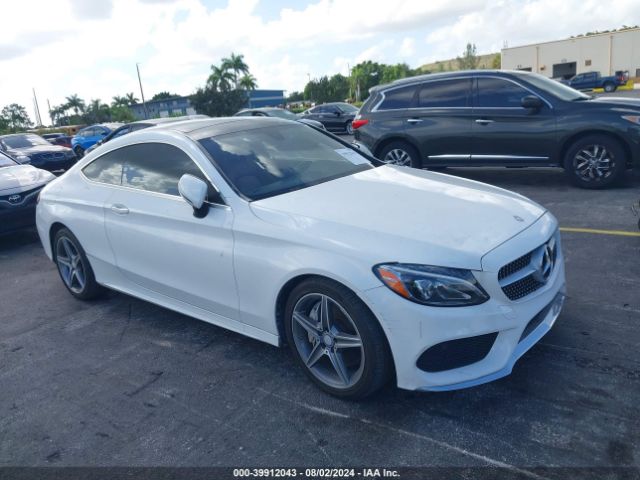 MERCEDES-BENZ C-CLASS 2017 wddwj4kb2hf389638