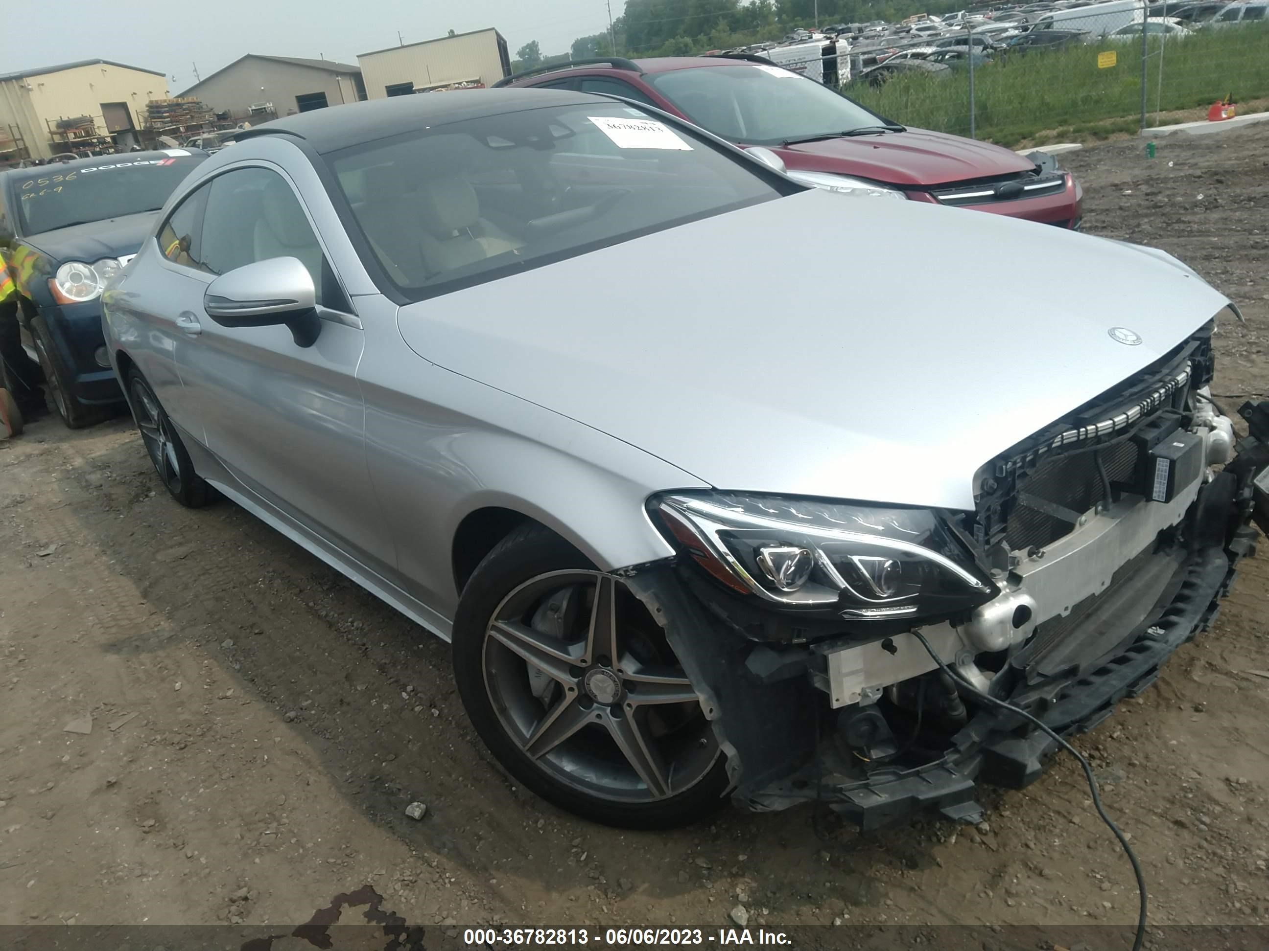 MERCEDES-BENZ C-KLASSE 2017 wddwj4kb2hf391051