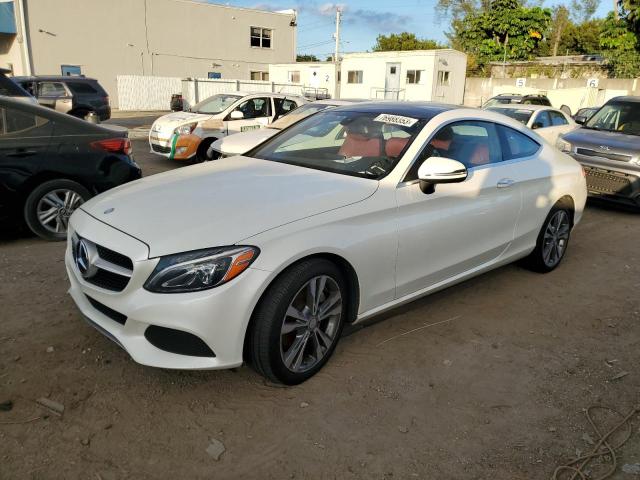 MERCEDES-BENZ C-CLASS 2017 wddwj4kb4hf408383