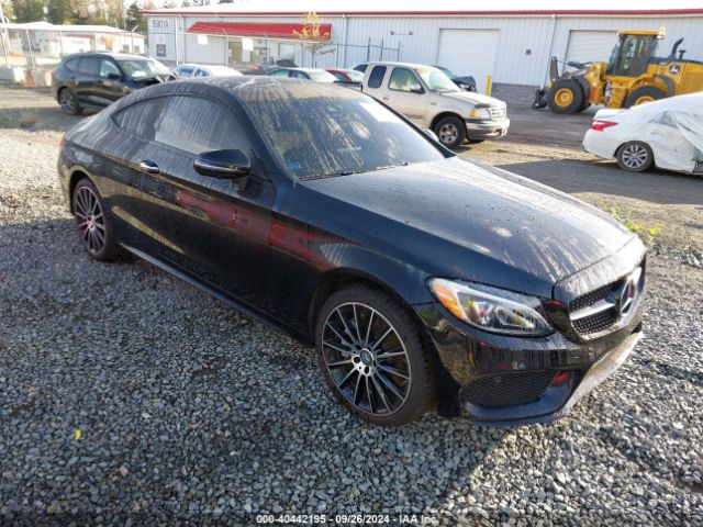 MERCEDES-BENZ C-CLASS 2017 wddwj4kb5hf372154