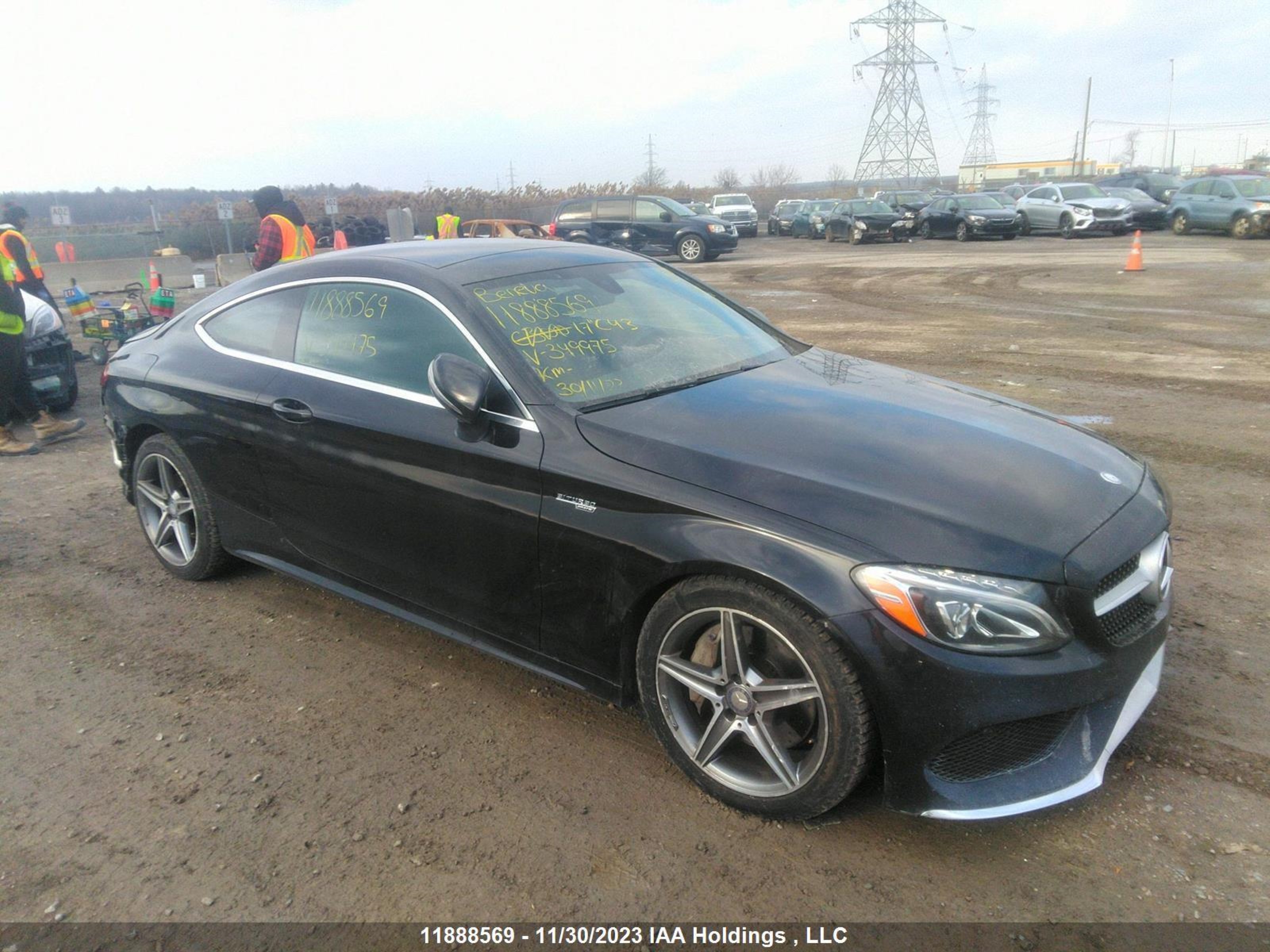 MERCEDES-BENZ C-KLASSE 2017 wddwj4kb7hf349975