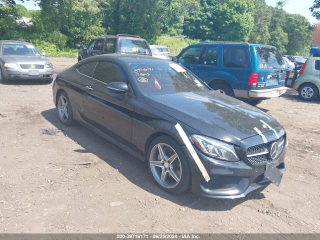 MERCEDES-BENZ C-CLASS 2017 wddwj4kb8hf445050