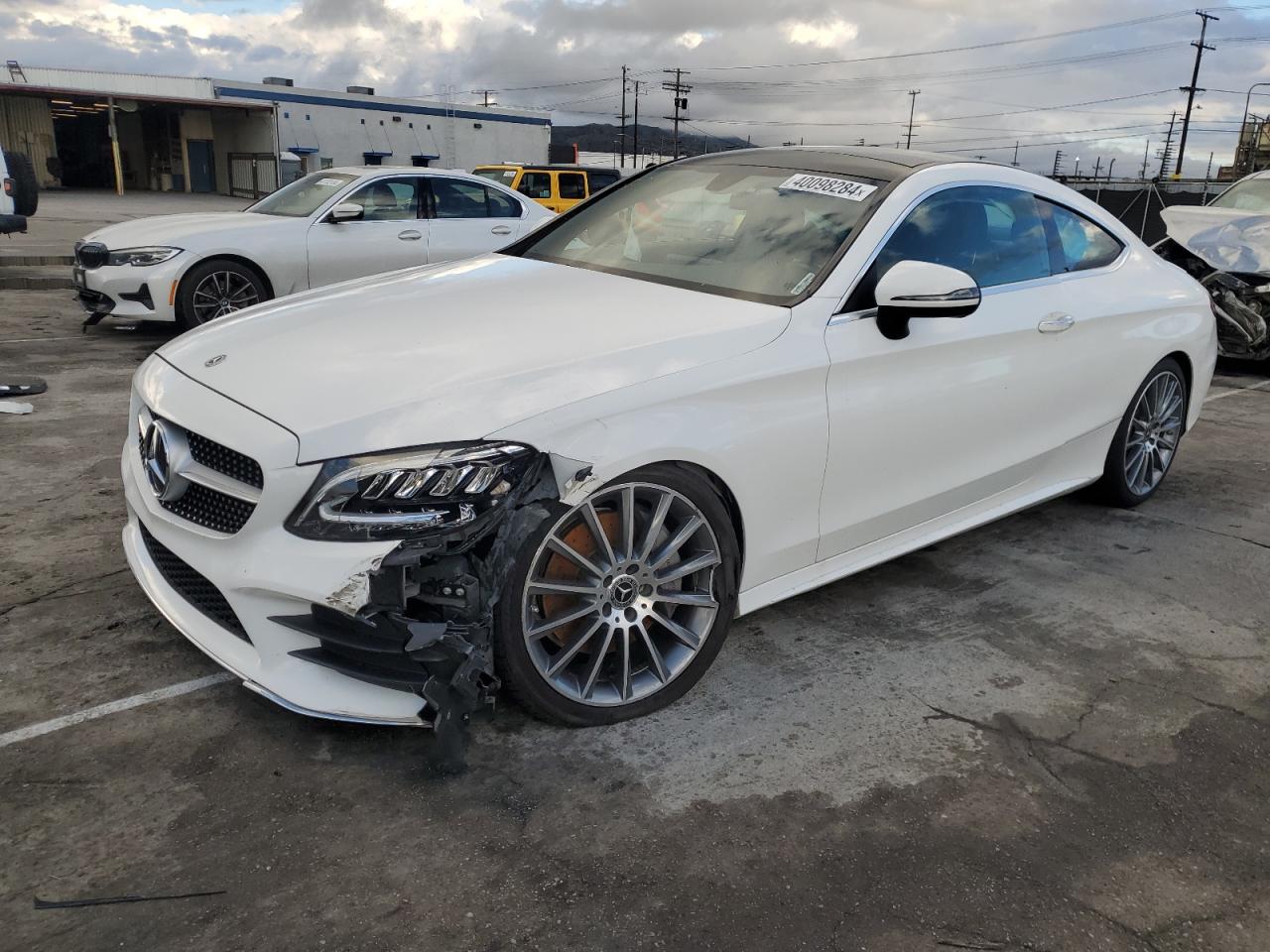 MERCEDES-BENZ C-KLASSE 2019 wddwj8db1kf844717