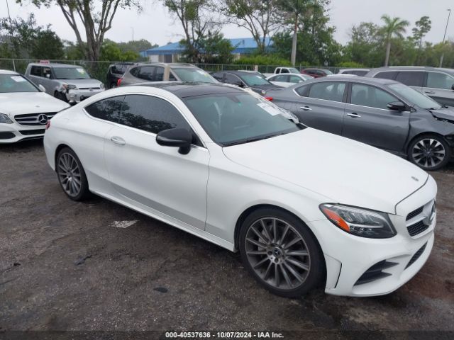 MERCEDES-BENZ C-CLASS 2019 wddwj8db3kf784715