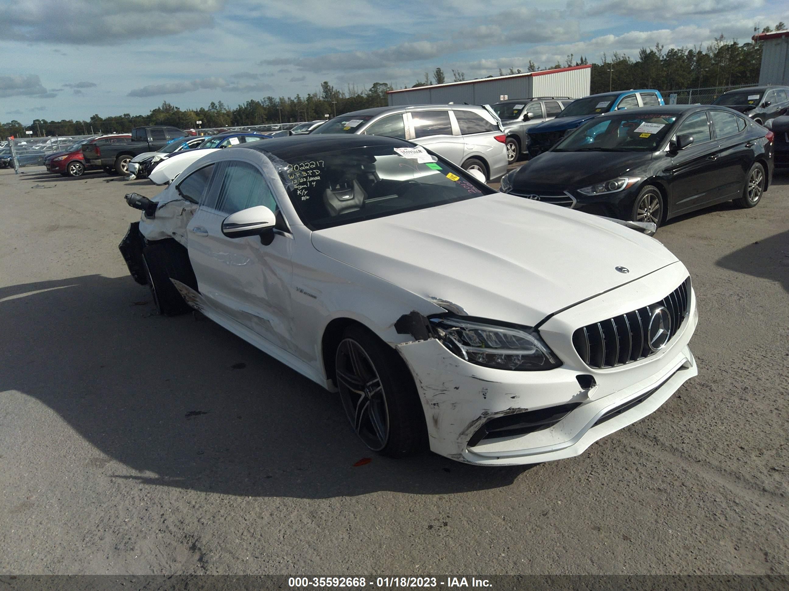 MERCEDES-BENZ C-KLASSE 2019 wddwj8gb4kf850507