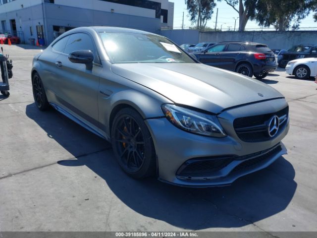 MERCEDES-BENZ AMG C 63 2017 wddwj8hb6hf422011