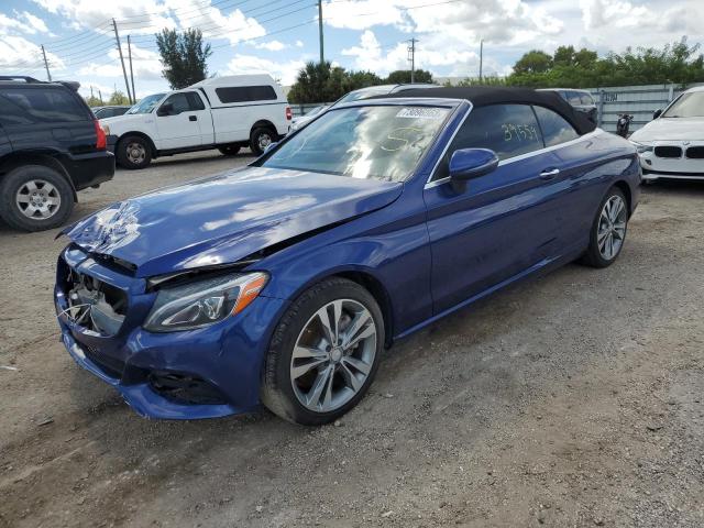 MERCEDES-BENZ C-CLASS 2017 wddwk4jb1hf423700