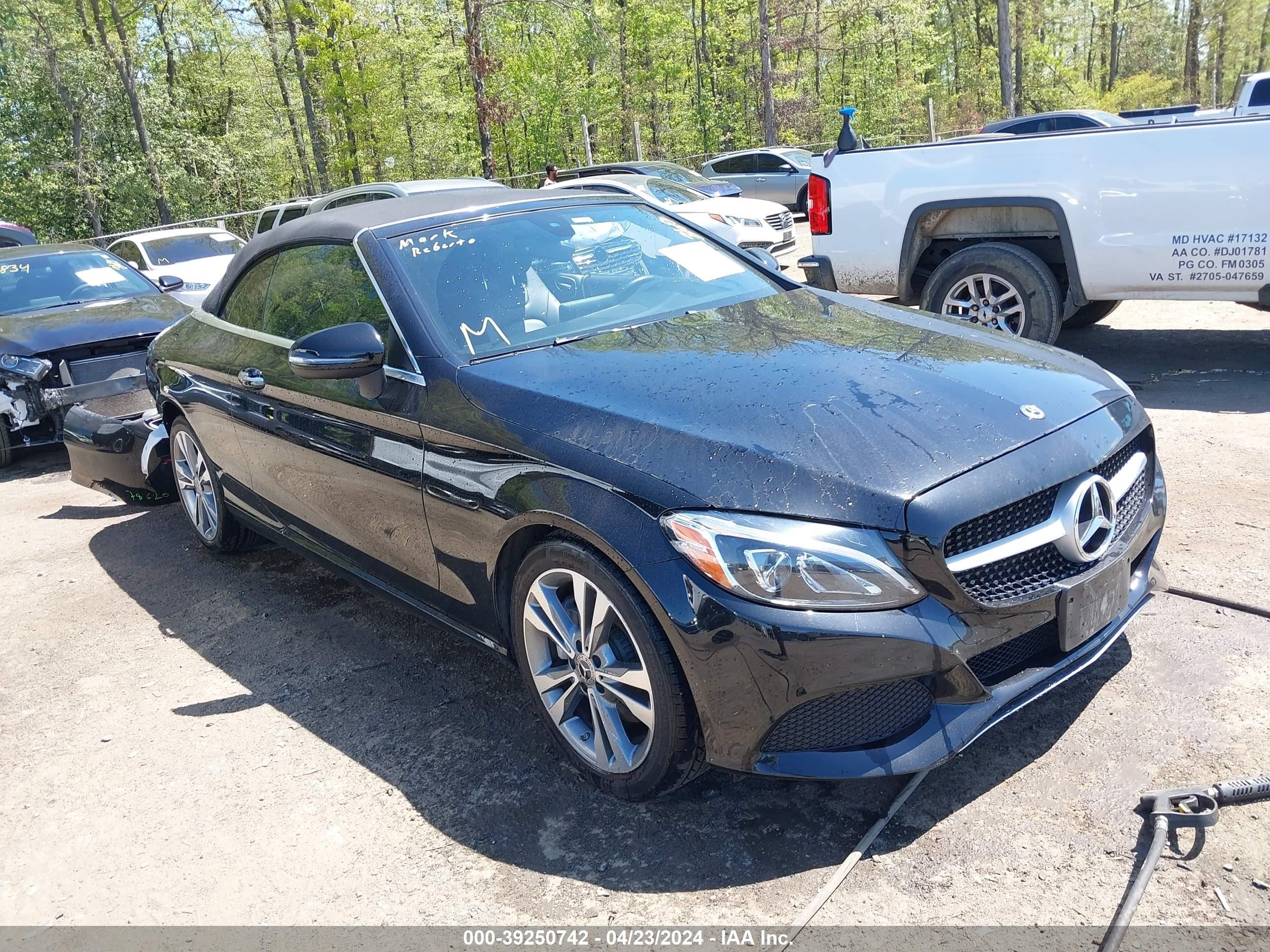 MERCEDES-BENZ C-KLASSE 2018 wddwk4kb9jf627701