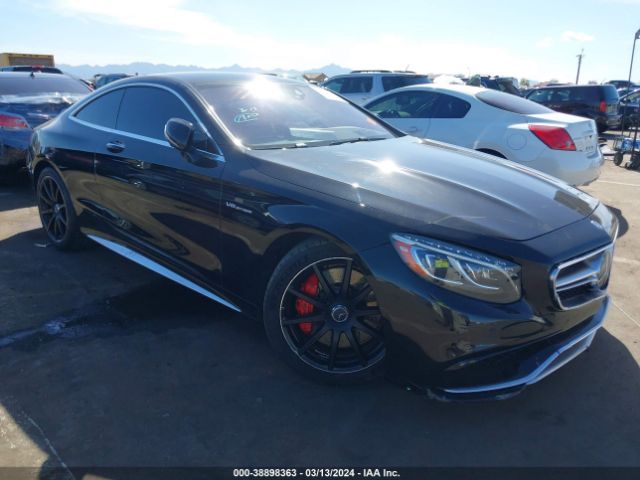 MERCEDES-BENZ S 63 AMG 2015 wddxj7jb1fa003518