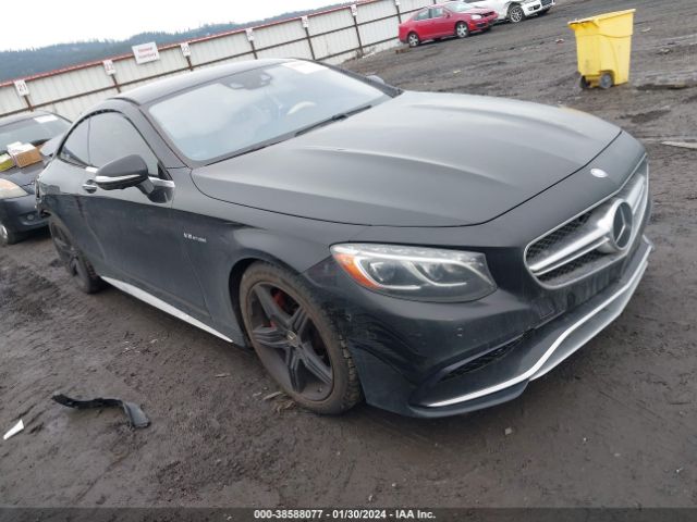 MERCEDES-BENZ AMG S 63 2016 wddxj7jb1ga013872