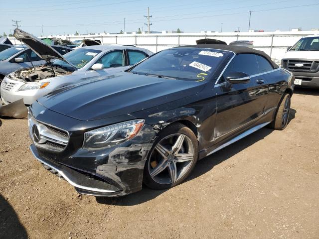 MERCEDES-BENZ S 63 AMG 2017 wddxk7jbxha018129